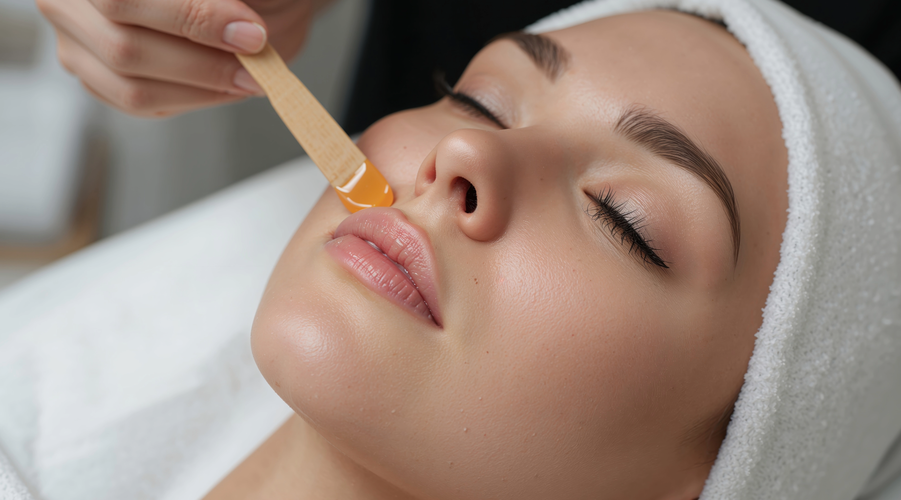 Face detail waxing