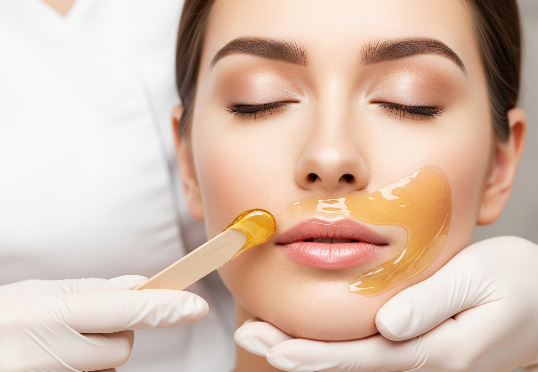 Face waxing